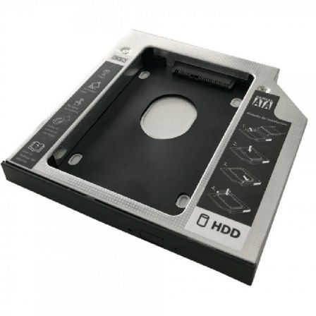 3Go Adaptador de DVD a Disco HD/SSD HDDCADDY127 de 12.7 mm 3Go Adaptador de DVD a Disco HD/SSD HDDCADDY127 de 12.7 mm